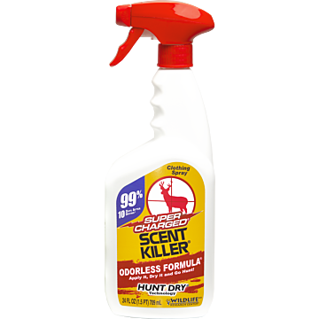 24 oz Pistol Grip Spray Bottle Pistol Grip Spray Bottle Super Charged® Scent Killer® Spray