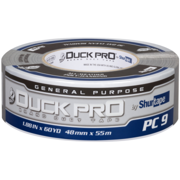 ShurTape DuckPro 9 mil Duct Tape (Gray) 2 in. x 60 yd