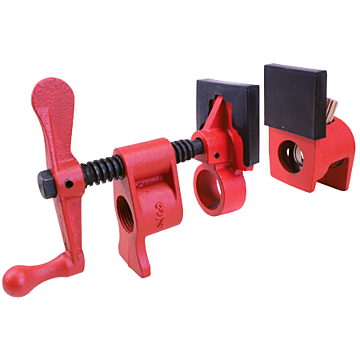 Bessey Tools Clamp Fixture Set for 1/2 Inch Black Pipe