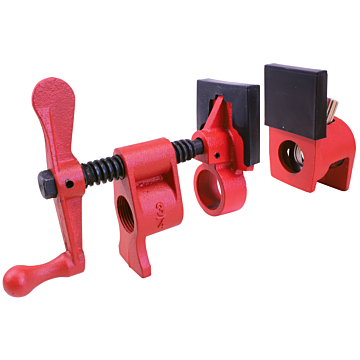 Bessey Tools Clamp Fixture Set for 3/4 Inch Black Pipe