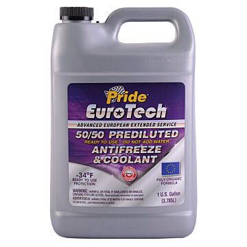 Pride Antifreeze Eurotech Violet 50/50 Premixed Gallon