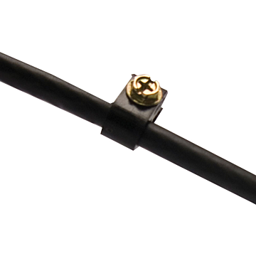 Gardner Bender 20 1/4" Coaxial Cable Clamps with Combo Screw