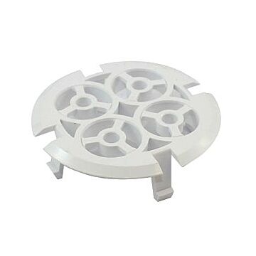 Canplas PVC Pipe End Drain Grate (White) 3 in.