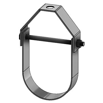 Malleable Iron Clevis Pipe Hanger - 1 in.