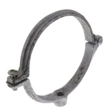 4 in Galvanized Split Ring Pipe Hanger