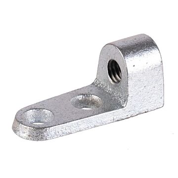 Malleable Iron Plain/Electro-Galvanized Side Beam Connector - 3/8 in.