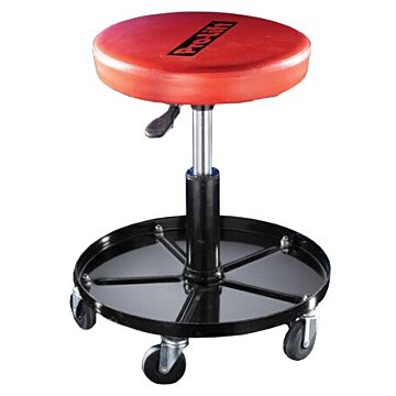 Pro-Lift Vinyl Seat Orange/Black 300 lb Pneumatic Chair