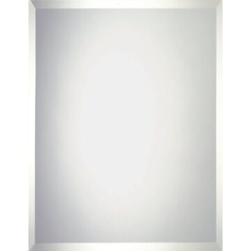 Erias Home Designs Erias Home Design 36 In. W. x 48 In. H. Frameless Beveled Edge Wall Mirror