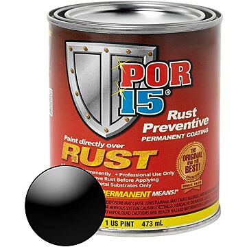 POR-15® 45006 4 oz Gloss BlackLiquid Non-Porous Rust Preventive Coating