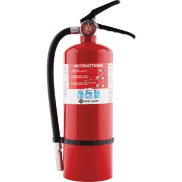 First Alert 3-A:40-B:C Rechargeable Heavy-Duty Commercial/Residential Fire Extinguisher