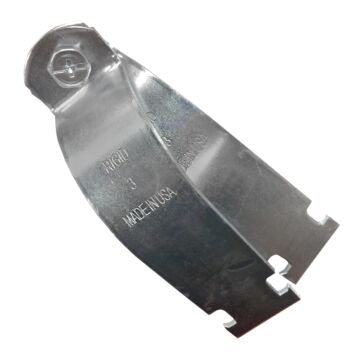 Steel 3 in 5/16 x 1 Bolt EMT/Rigid Strut Strap
