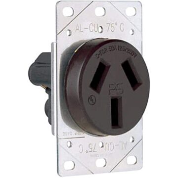 Pass & Seymour FLUSH OUTLET 50A 125/250V 3P 3W