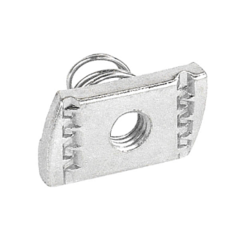 3/8 in. Short Spring Strut Clamping Nut