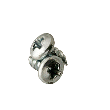 #4 x 1/4" Phillips Pan Head, Sheet Metal Screw, Zinc 