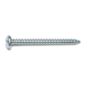 #8 x 1-3/4" Combo Pan Head, Sheet Metal Screw, Zinc 