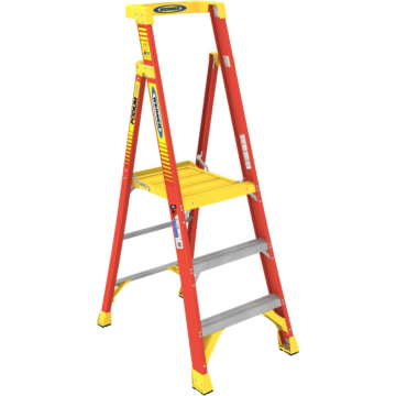 PD6203 Type IA Fiberglass Podium Ladder