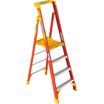 PD6204 Type IA Fiberglass Podium Ladder