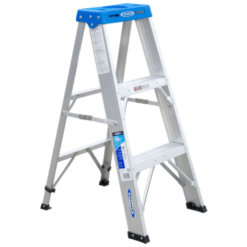 363 3 ft Type I Aluminum Step Ladder