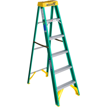 5906 6 ft Type II Fiberglass Step Ladder