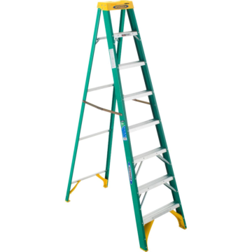 5908 8 ft Type II Fiberglass Step Ladder
