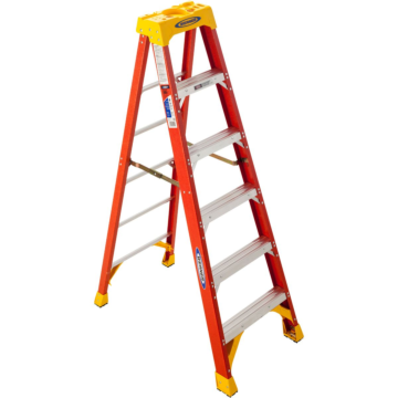 6206 6 ft Type IA Fiberglass Step Ladder