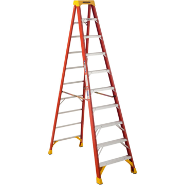 6210 10 ft Type IA Fiberglass Step Ladder