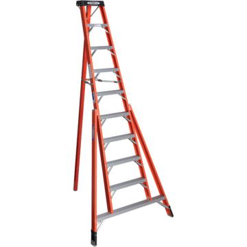 FTP6210 10 ft Type IA Fiberglass Tripod Ladder