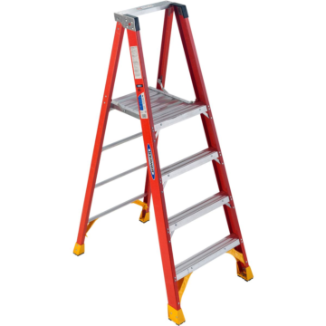 P6204 4 ft Type IA Fiberglass Platform Ladder