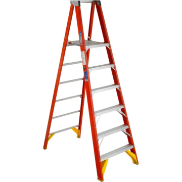 P6206 6 ft Type IA Fiberglass Platform Ladder