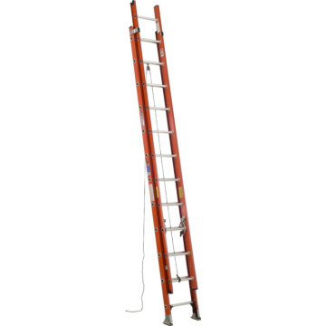 D6224-2 24 ft Type IA Fiberglass D-Rung Extension Ladder