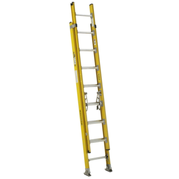 D7116-2 16 ft Type IAA Fiberglass D-Rung Extension Ladder