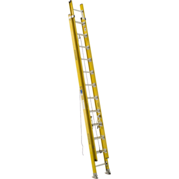D7124-2 24 ft Type IAA Fiberglass D-Rung Extension Ladder