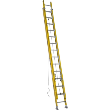 D7128-2 28 ft Type IAA Fiberglass D-Rung Extension Ladder