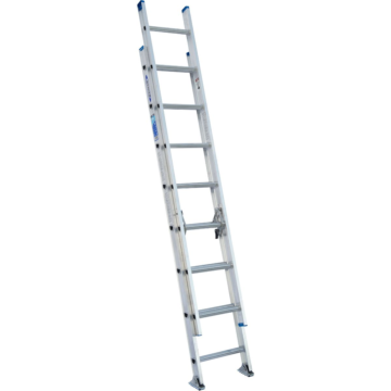 D1316-2 16 ft Type I Aluminum D-Rung Extension Ladder