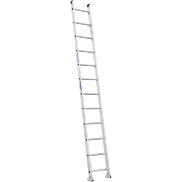 D1512-1 12 ft Type IA Aluminum D-Rung Straight Ladder