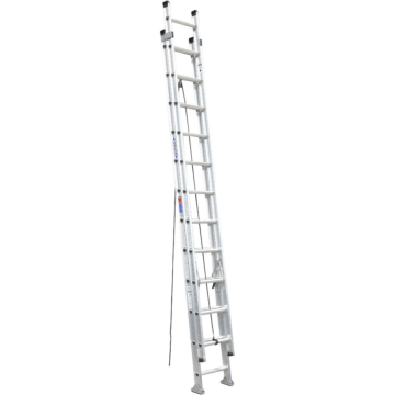 D1524-2 24 ft Type IA Aluminum D-Rung Extension Ladder