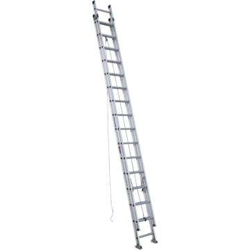 D1532-2 32 ft Type IA Aluminum D-Rung Extension Ladder