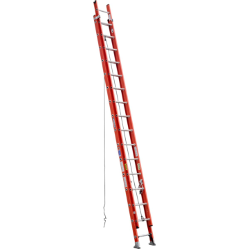 D6232-2 32 ft Type IA Fiberglass D-Rung Extension Ladder