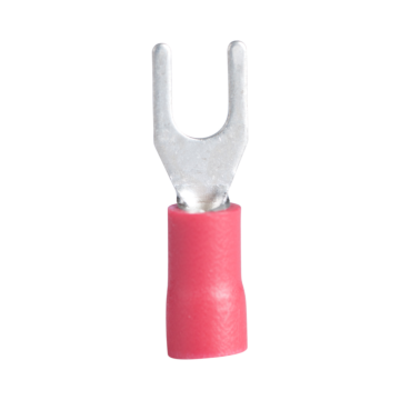 #22-#18 AWG (0.8 mm²) Vinyl-Insulated Spade Terminals (8 to 10 Stud)