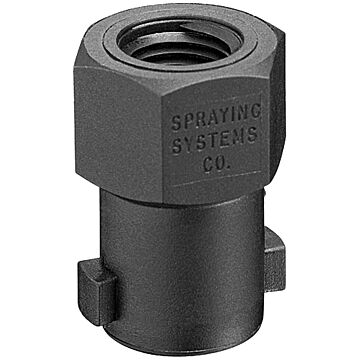 TeeJet 11/16" Nozzle Thread to Quick TeeJet Adapter