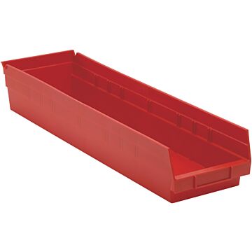 Quantum Storage Systems 23-5/8" x 6-5/8" x 4" RED - 8 / CTN