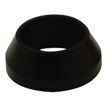 0.5 in Black FPT Swivel Rubber Cone