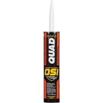 OSI Quad Window, Door, & Siding Polymer Sealant (Clear) 10 oz