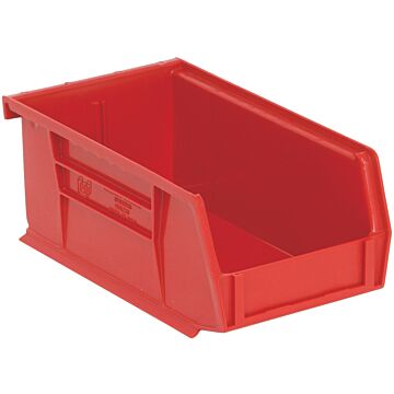 Quantum Storage Systems 7-3/8" x 4-1/8" x 3" Red Bin - 24 / CTN