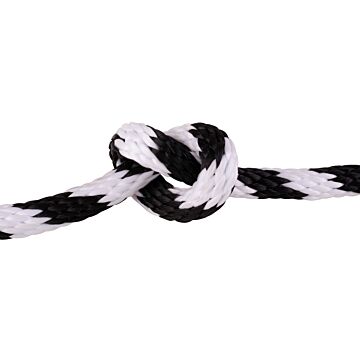 Erin Rope 5/8 in Black and White Rope