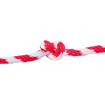 Do it Best 5/8" Red & White Derby Polypropylene Rope