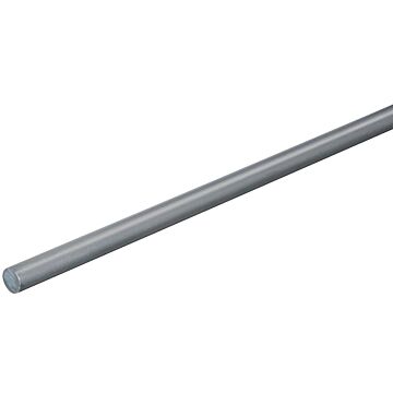 Aluminum 1/2 in 4 ft Round Pipe Rod