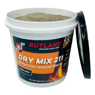 Rutland Refractory Mortar - 2.5 lb Tub