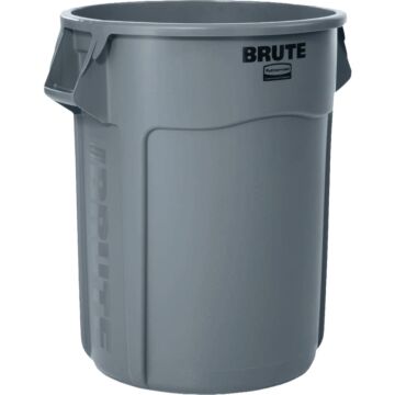Rubbermaid Commercial 55 Gal. Brute Gray Trash Can