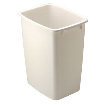 Rubbermaid 8.75 Gal. Bisque Wastebasket